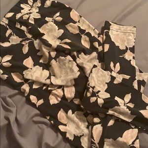 Girls Flower leggings